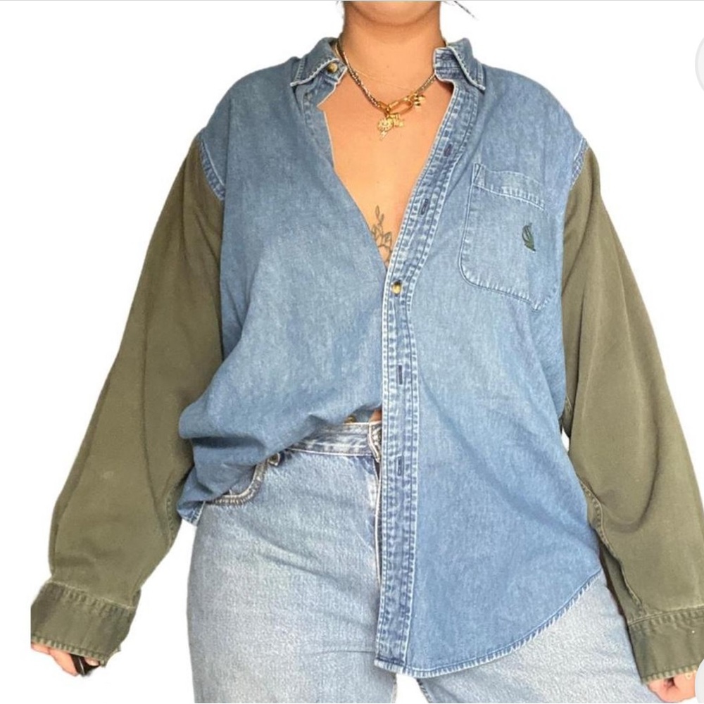 Vintage Nautica Button up